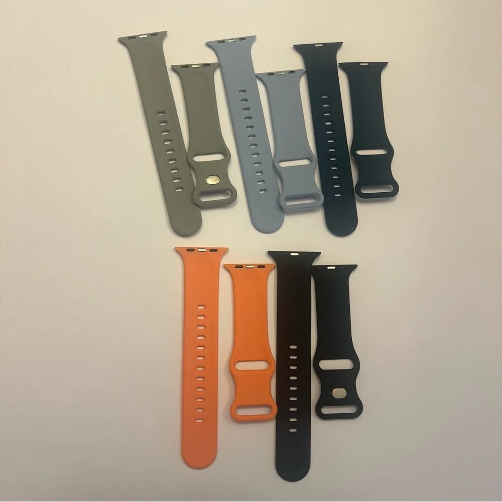 Apple Watch Bands 42/44/46mm, New Without Tags,‎ set of 5